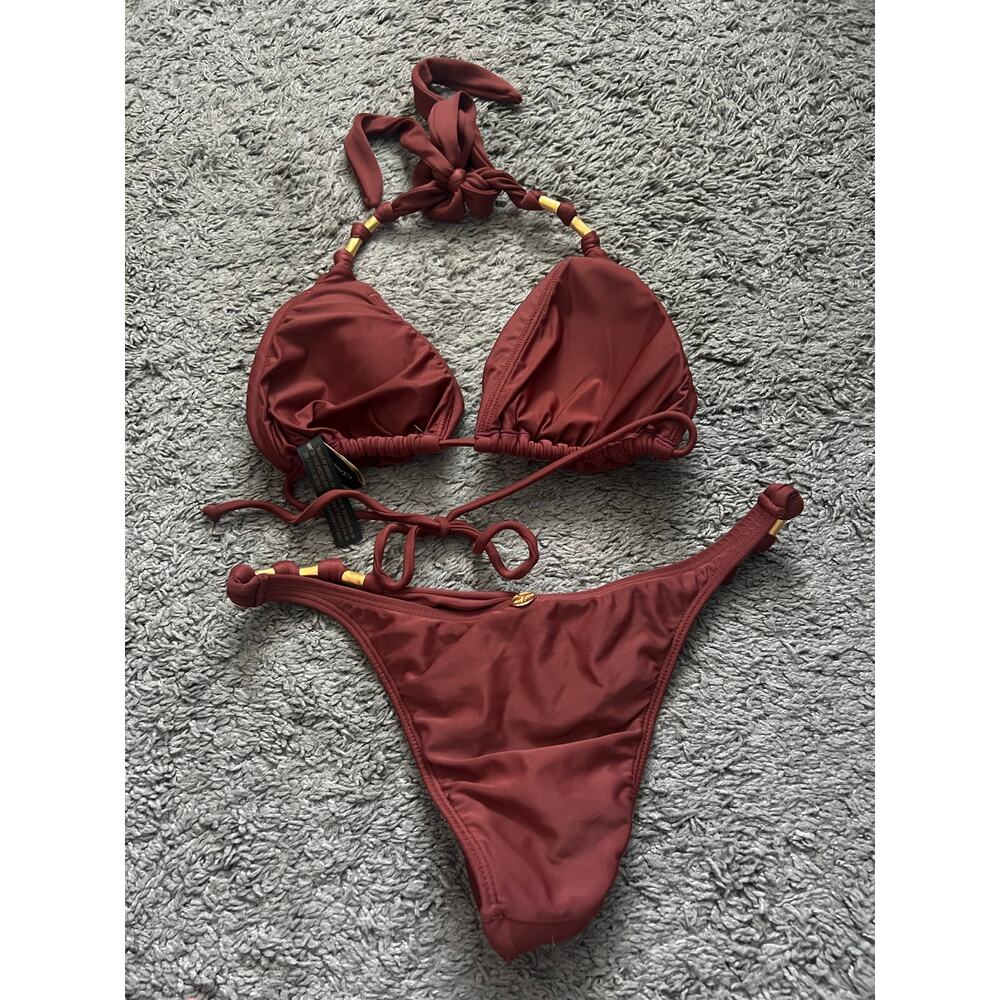 ViX Paula Hermanny Solid Paula Bikini Set - Picture 5 of 6